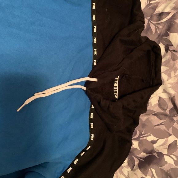 Pink VS Blue Campus Cowl neck Sweater - Picture 2 of 3